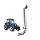 ESCAPAMENTO INOX 4” TL 5.80/75 - 1 Metro