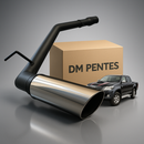 Escapamento Esportivo Hilux 3.0 Difusor Gringo Ponteira Inox