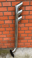 ESCAPAMENTO 4” FULL INOX 3 SAÍDAS TL 5.80 - DM Pentes