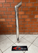 ESCAPAMENTO FULL INOX 3” ENCAIXE P/ 2,5” UNIVERSAL - DM Pentes