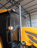 ESCAPAMENTO INOX 3” VALTRA A134 E MASSEY 4408 + - DM Pentes