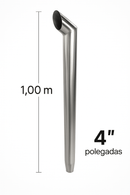 Escapamento + Pente Turbo Valtra BM100 BM110 BM125 Ronco alto!