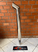 ESCAPAMENTO INOX 4” C/ REDUÇÃO 2,5” UNIVERSAL - DM Pentes