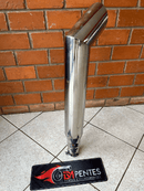 ESCAPAMENTO INOX 4” RED 2.5” 80CM massey 4707 - DM Pentes