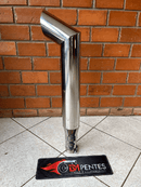 ESCAPAMENTO INOX 4” RED 2.5” 80CM massey 4707 - DM Pentes