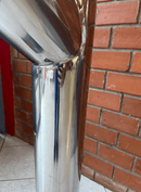 ESCAPAMENTO INOX 4” SAÍDA DUPLA - DM Pentes