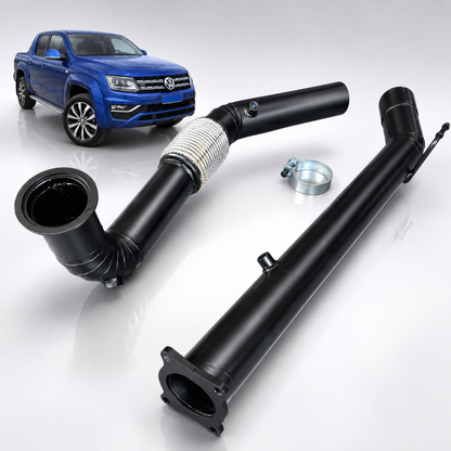 Kit Downpipe E Intermediário Amarok V6 Todos Os Anos