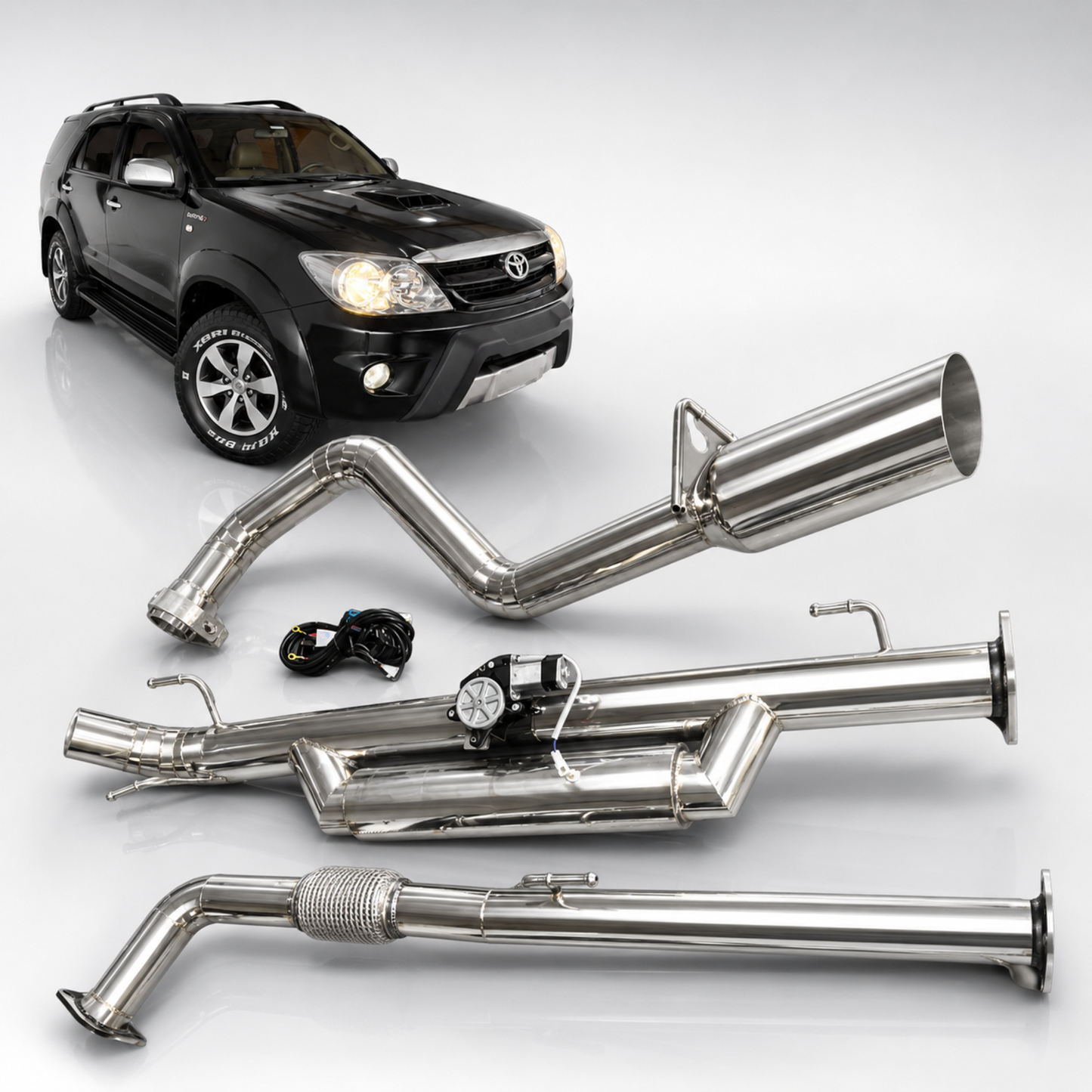 Kit Escapamento Sw4 2007 A 2015 Difusor Gringo Ponteira 5