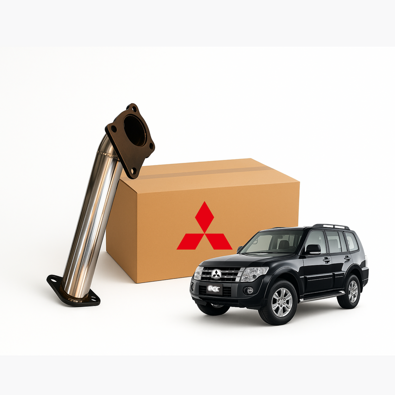 Downpipe Pajero 3.2 Full Inox Ronco Esportivo!