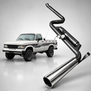 Escapamento Difusor Gringo Chevrolet D20 Perkins 3” Ponteira 4”