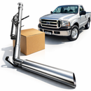 Escapamento F250 mwm INOX no Controle Difusor Saída Lateral