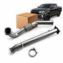 Downpipe Para Amarok V6 Full Inox 304 Polido