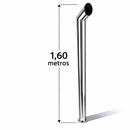 Escapamento Full Inox 4” Trator Valtra A104 / A144 / A74S Hitech