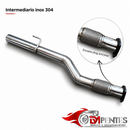 Kit Escapamento Inox S10 2.8 2012 A 2022 Difusor gringo com abafador