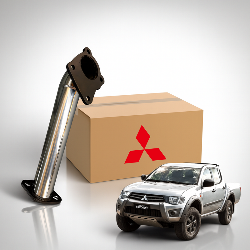 Downpipe Triton L200 3.2 Inox Ronco Esportivo E Mais Força