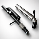 Difusor Gringo Carbono F250 Ponteira Inox 5 Pol Esportivo