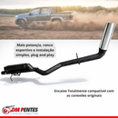 Escapamento Amarok V6 Diesel Inox Ronco Forte Difusor