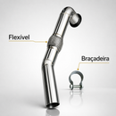 Downpipe 3 Pol Full Inox Amarok V6 Todos Anos Ronco Alto