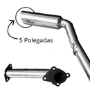 Kit Downpipe Mais Difusor Gringo Ranger L200 3.2 Força e Som Alto!