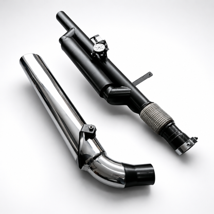 Difusor Gringo Carbono F250 Ponteira Inox 5 Pol Esportivo