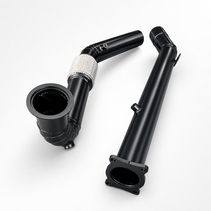 Escapamento Esportivo Amarok V6 Com Downpipe + Intermediario