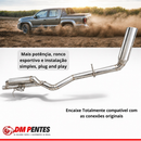 Escapamento Amarok V6 Full Inox 304 Difusor Eletrônico Abre Fecha