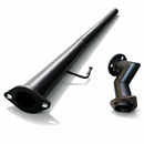 Kit Downpipe Mais Diretão Aço Carbono Hilux 3.0 Ponta Inox 4'