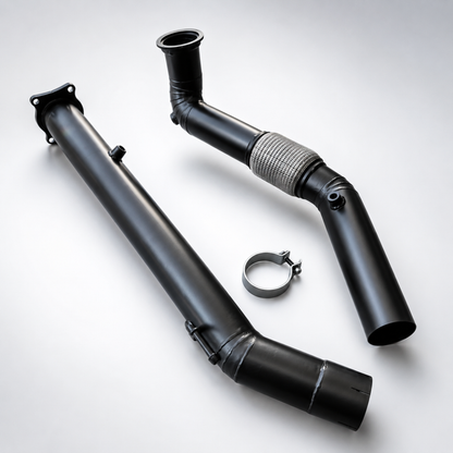 Kit Downpipe E Intermediário Amarok V6 Todos Os Anos
