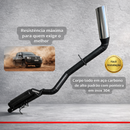 Escapamento Amarok V6 Diesel Inox Ronco Forte Difusor