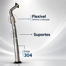 Kit Escapamento Sw4 2007 A 2015 Difusor Gringo Ponteira 5