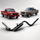 Escapamento Difusor Gringo Chevrolet D20 Perkins 3” Ponteira 4”