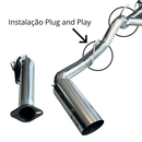 Kit Downpipe Mais Difusor Gringo Ranger L200 3.2 Força e Som Alto!
