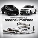 Kit Escapamento Inox Amarok V6 3.0 Difusor Gringo + Downpipe