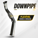 Downpipe Para Amarok V6 Full Inox 304 Polido