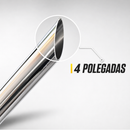 Escapamento Lateral Ford F250 Ponteira 4 Polegadas