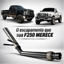 Escapamento Lateral Ford F250 Ponteira 4 Polegadas