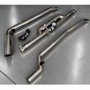 Kit Escapamento Completo Amarok 2.0 Bi-Turbo Full Inox – Downpipe com Pente + Difusor Gringo e Ponteira 5"