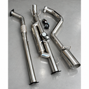 Kit Escape Completo Toyota SW4 3.0 2006 a 2015 Full Inox com Difusor Gringo, Controle e Ponteira 5"