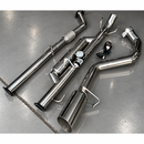 Kit Escape Completo Toyota SW4 3.0 2006 a 2015 Full Inox com Difusor Gringo, Controle e Ponteira 5"