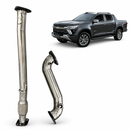 Downpipe + Dpf Delete S10 2.8 200cv 2022 A 2025 Full Inox