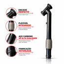 Downpipe com Pente para Turbina Piador Amarok 2.0 Mono Turbo – Aço Carbono, Flexível Integrado e Plug and Play