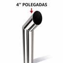 Escapamento Full Inox 4” Trator Valtra A104 / A144 / A74S Hitech