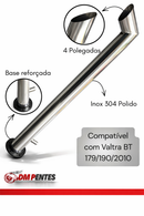 Escapamento Ponteira Valtra Trator BT 170/190/210 Full Inox