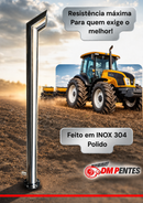 Escapamento Ponteira Valtra Trator BT 170/190/210 Full Inox