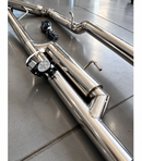 Difusor Gringo Full Inox 304 S10 2.8 Diesel 2012 a 2016 4" Abre e Fecha com Controle Plug and Play
