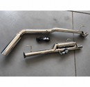 Difusor Gringo Catback Traseiro Full Inox 304 S10 2.8 Diesel 2017 a 2021 4" Abre e Fecha com Controle