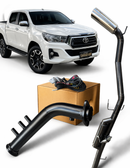 Difusor Gringo + Downpipe Toyota Hilux 2.8 Diesel Todos os anos Aço Inox