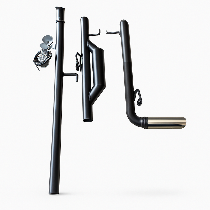 Escapamento Esportivo Hilux 3.0 Difusor Gringo Ponteira Inox