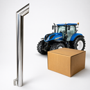Escapamento 4 Pol New Holland T7 Inox Trator Ronco Bruto