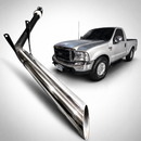 Escapamento Lateral F250 5'' Aço Carbono Ponteira Inox 1999 a 2005